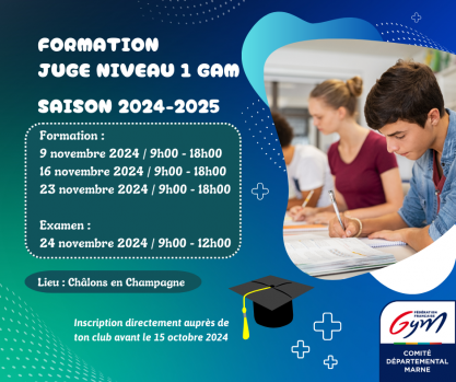 Formation juge 1 gam marne 24 25